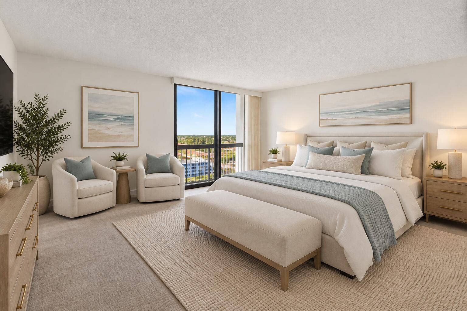 123 Lakeshore Drive, #1543, North Palm Beach, FL 33408 This photograph has been digitally enhanced and virtually staged.