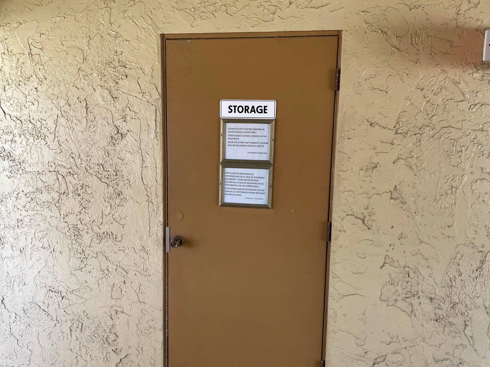 700 Village Green Court, #208, Palm Springs, FL 33461 Storage