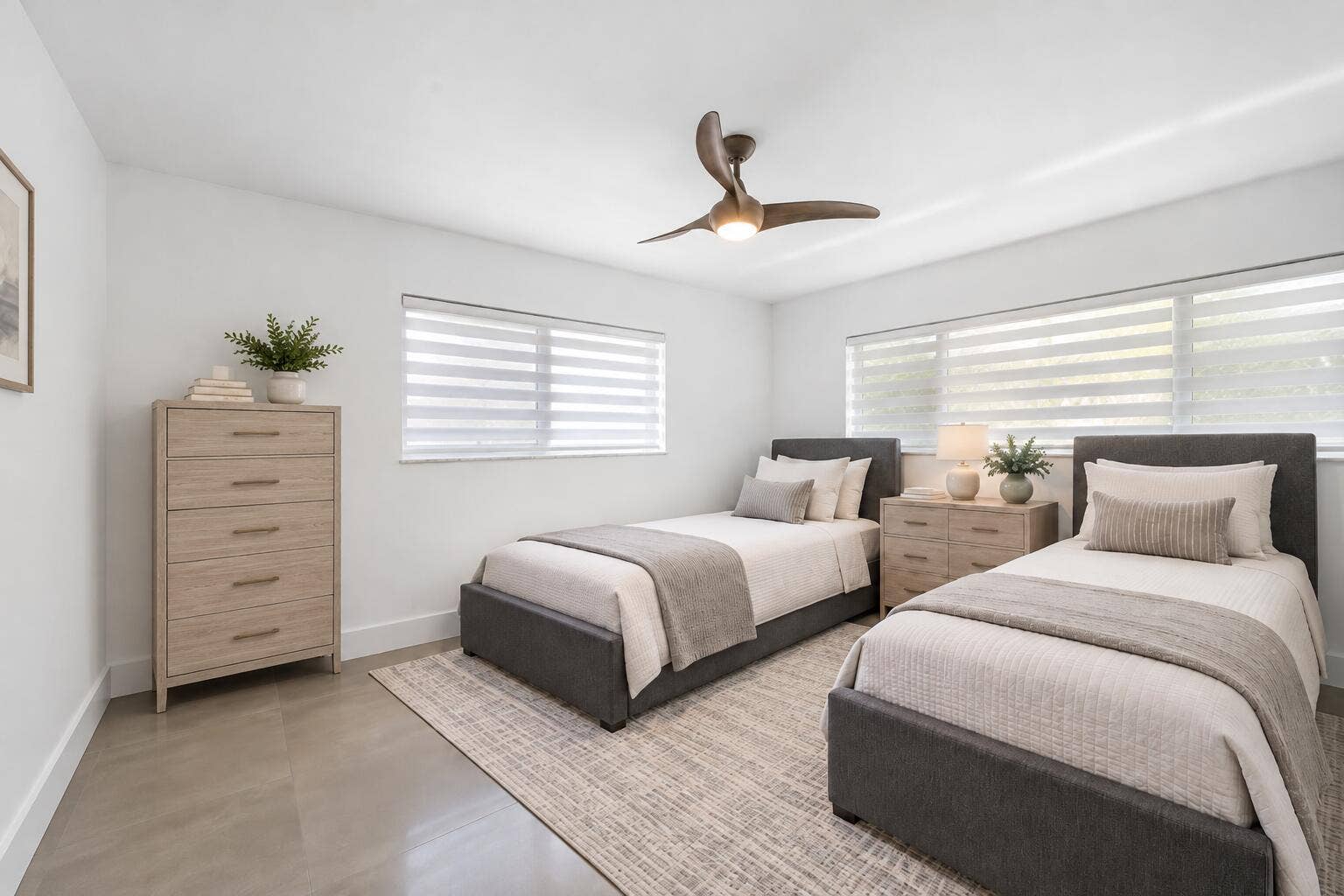 2041 NE 52ND Street, Fort Lauderdale, FL 33308 3rd bedroom Virtually Staged