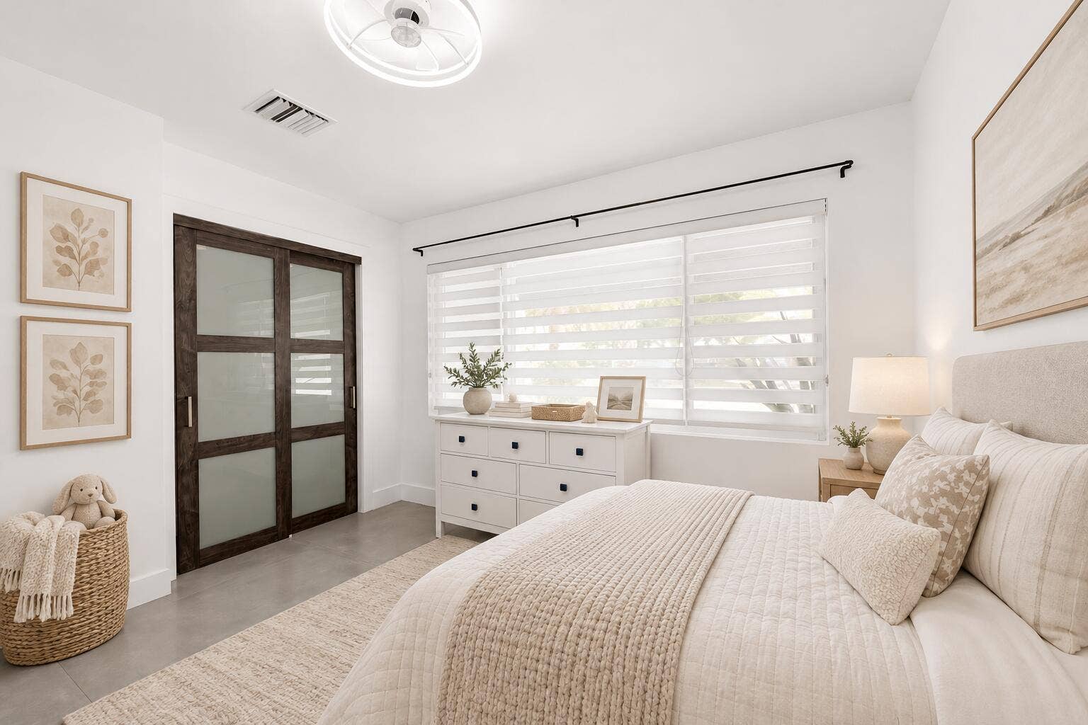 2041 NE 52ND Street, Fort Lauderdale, FL 33308 2nd bedroom Virtually Staged
