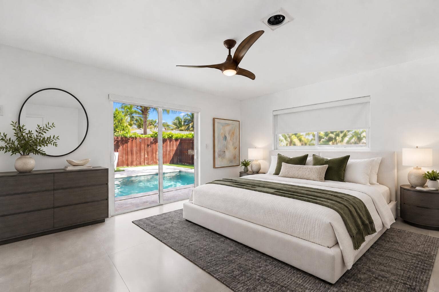 2041 NE 52ND Street, Fort Lauderdale, FL 33308 Primary Bedroom Virtually Staged