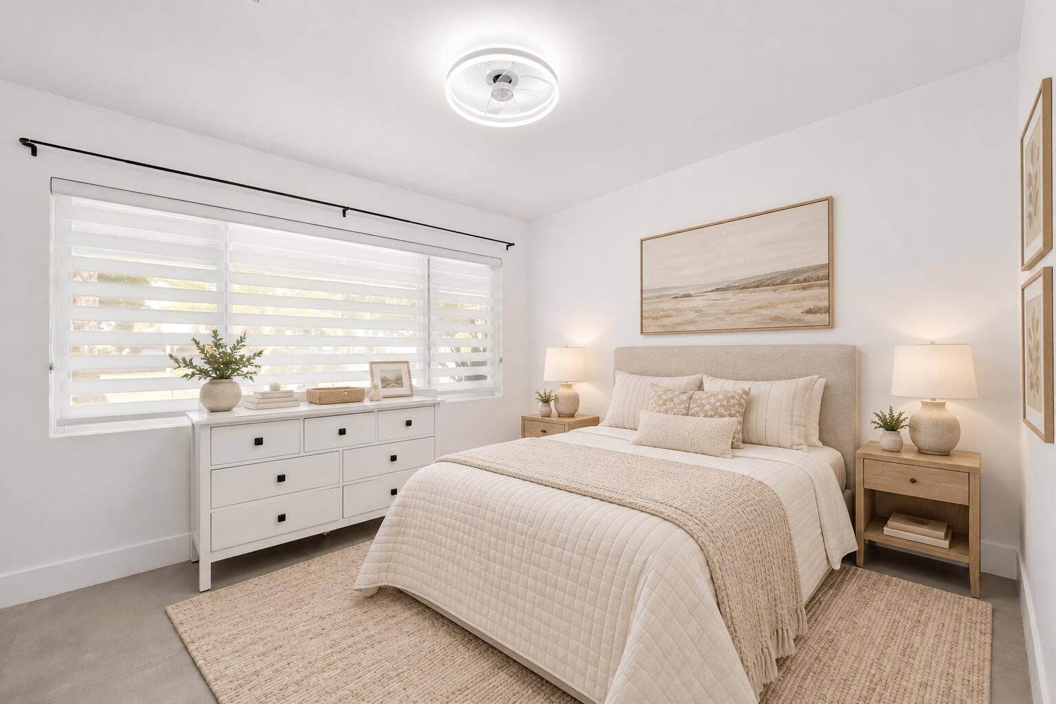 2041 NE 52ND Street, Fort Lauderdale, FL 33308 2nd bedroom Virtually Staged