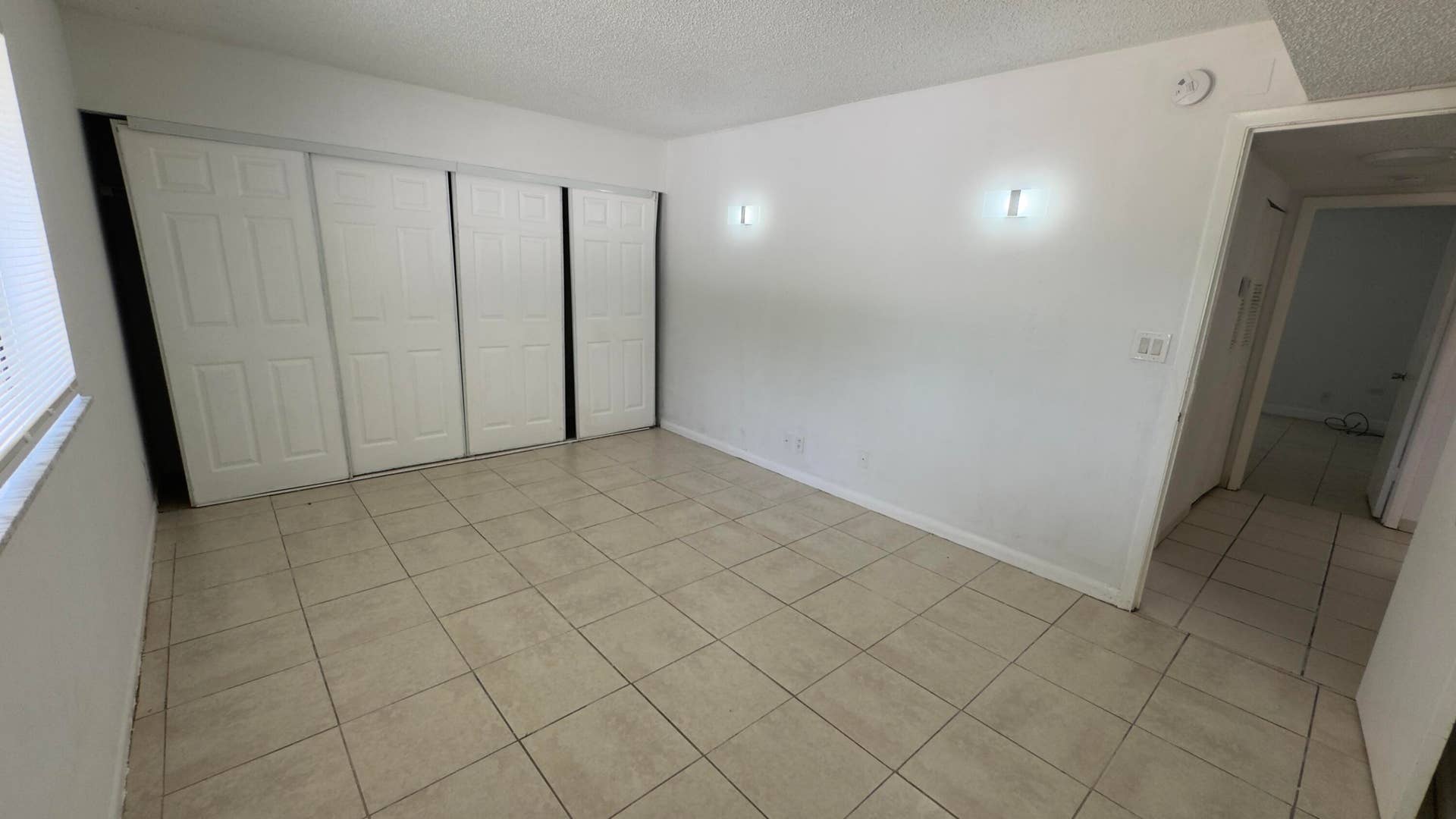 4220 INVERRARY Boulevard, #99A, Lauderhill, Lauderhill, FL 33319 Second bedroom with wall of closet spaces