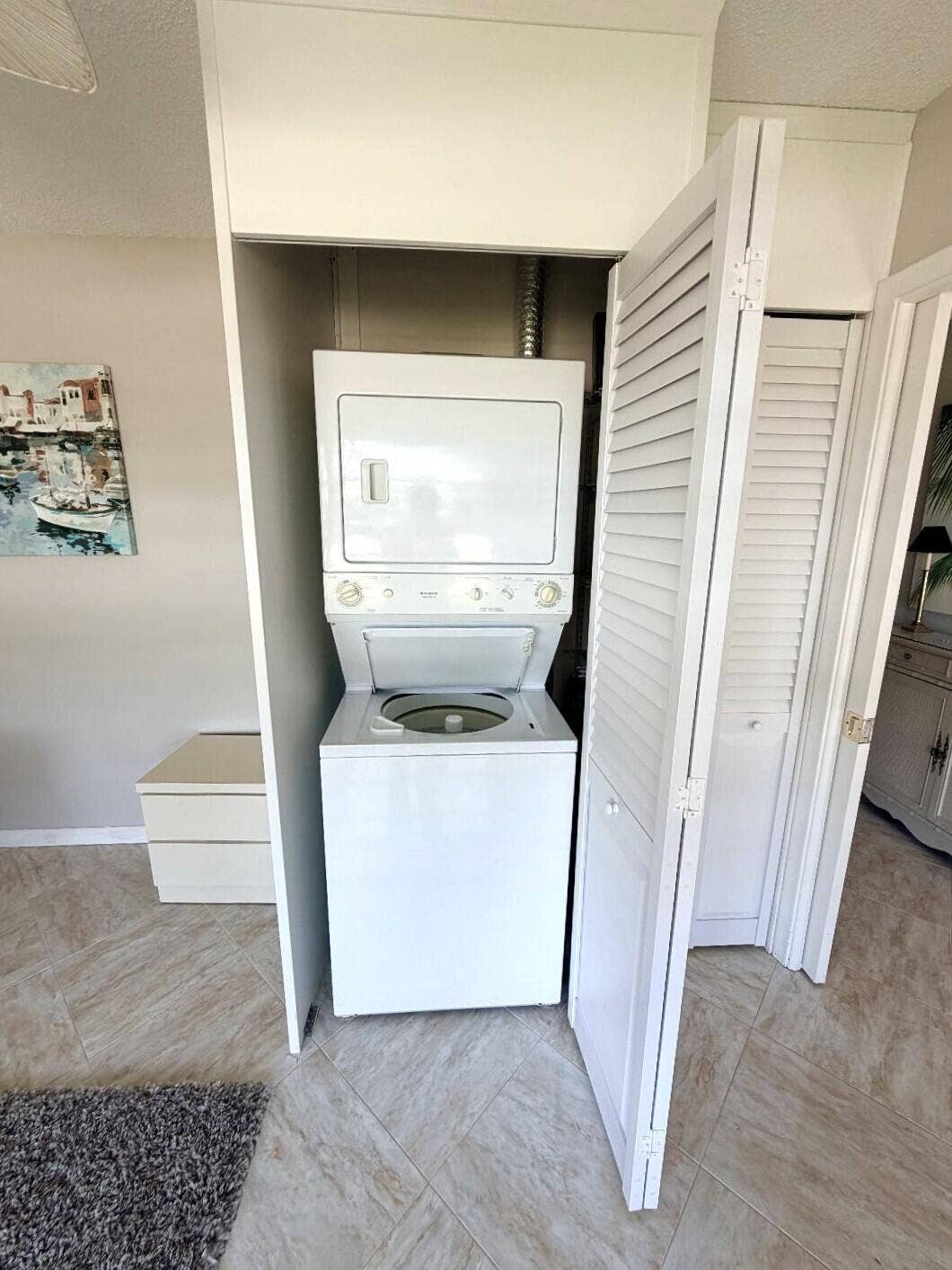 2521 Juniper Drive, #11-C, Delray Beach, FL 33445 Laundry closet---not in kitchen