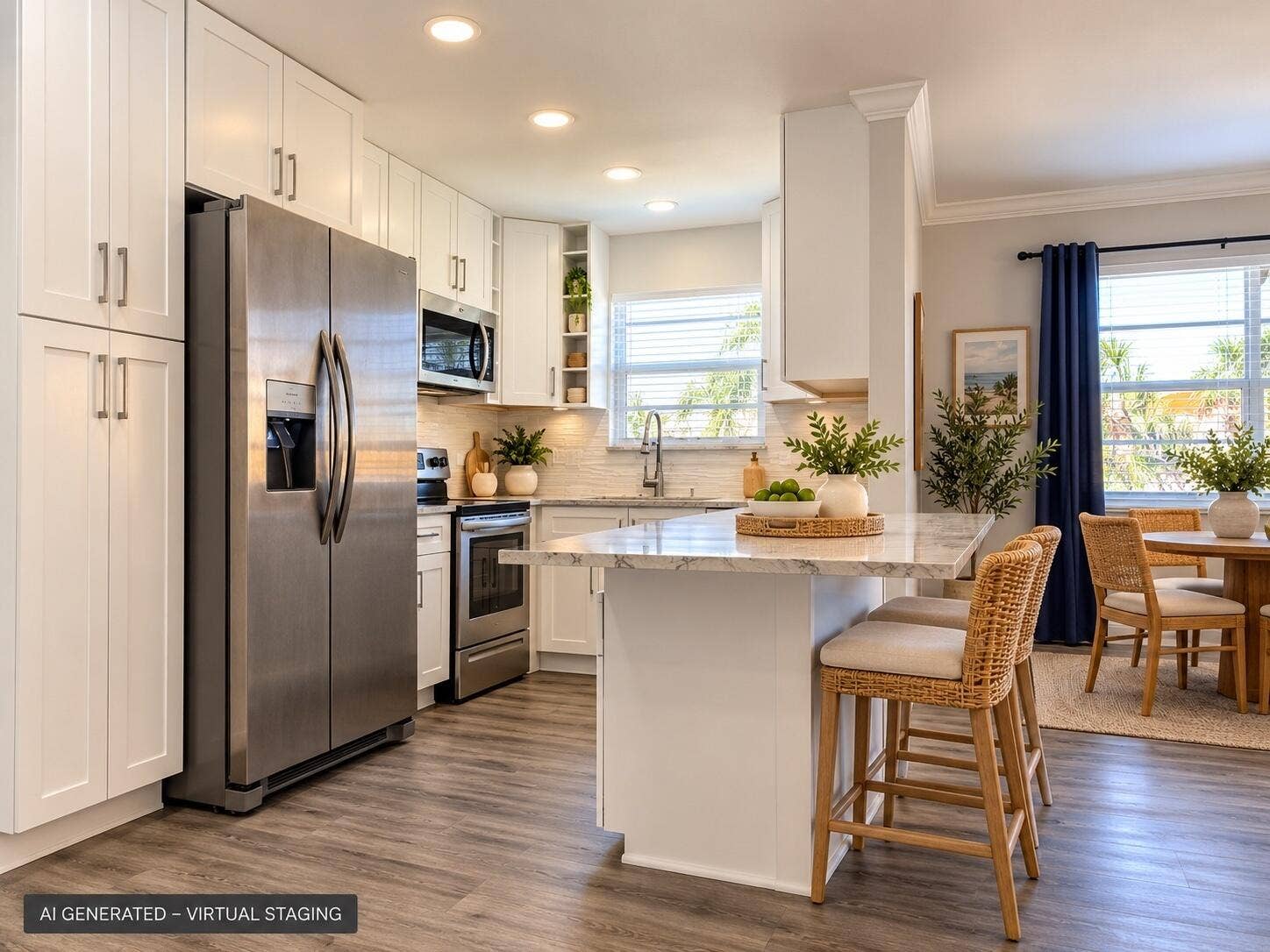 337 Sheffield N, West Palm Beach, FL 33417 Kitchen_Virtual_Staging