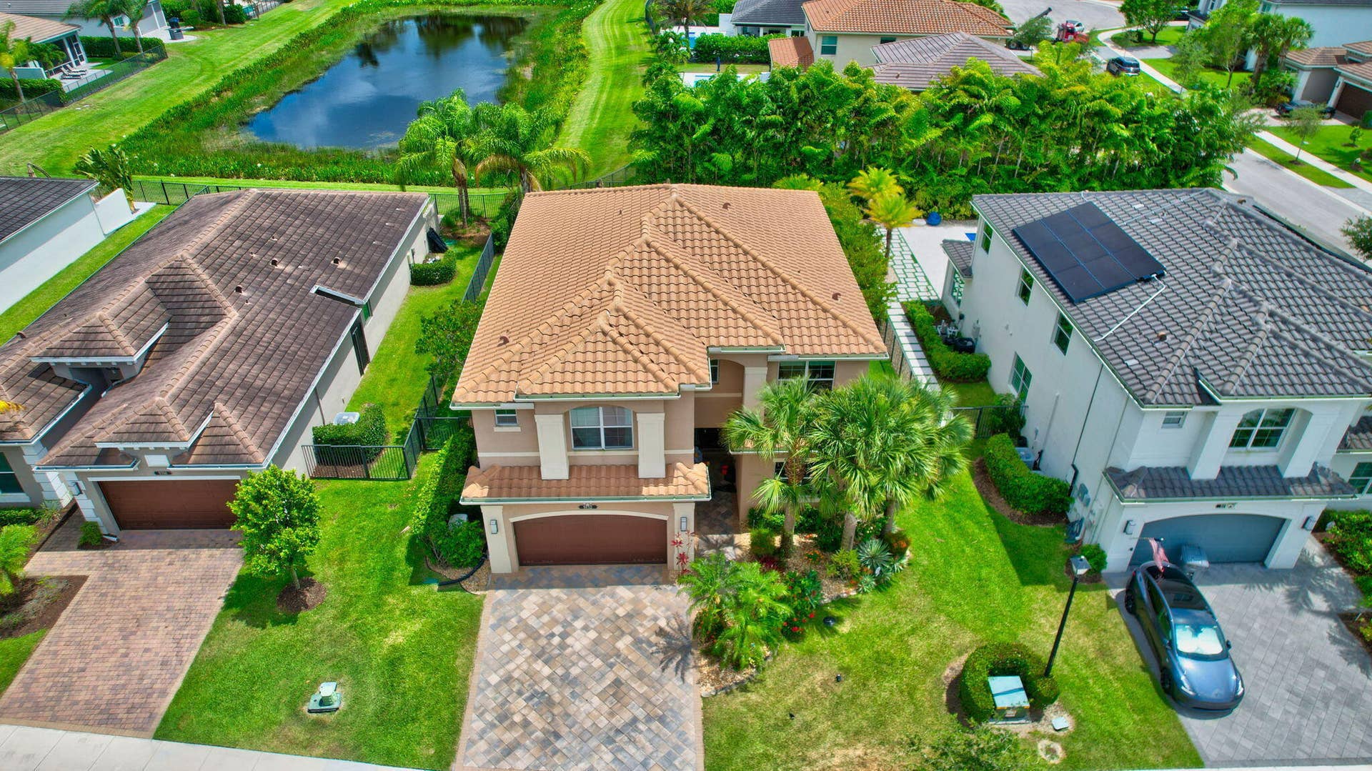 aerial view - home