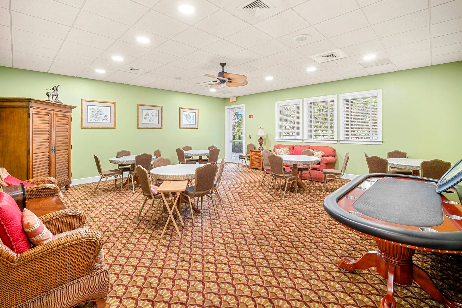 7316 MYSTIC Way, Port St Lucie, FL 34986 Island Club Card Room 2023