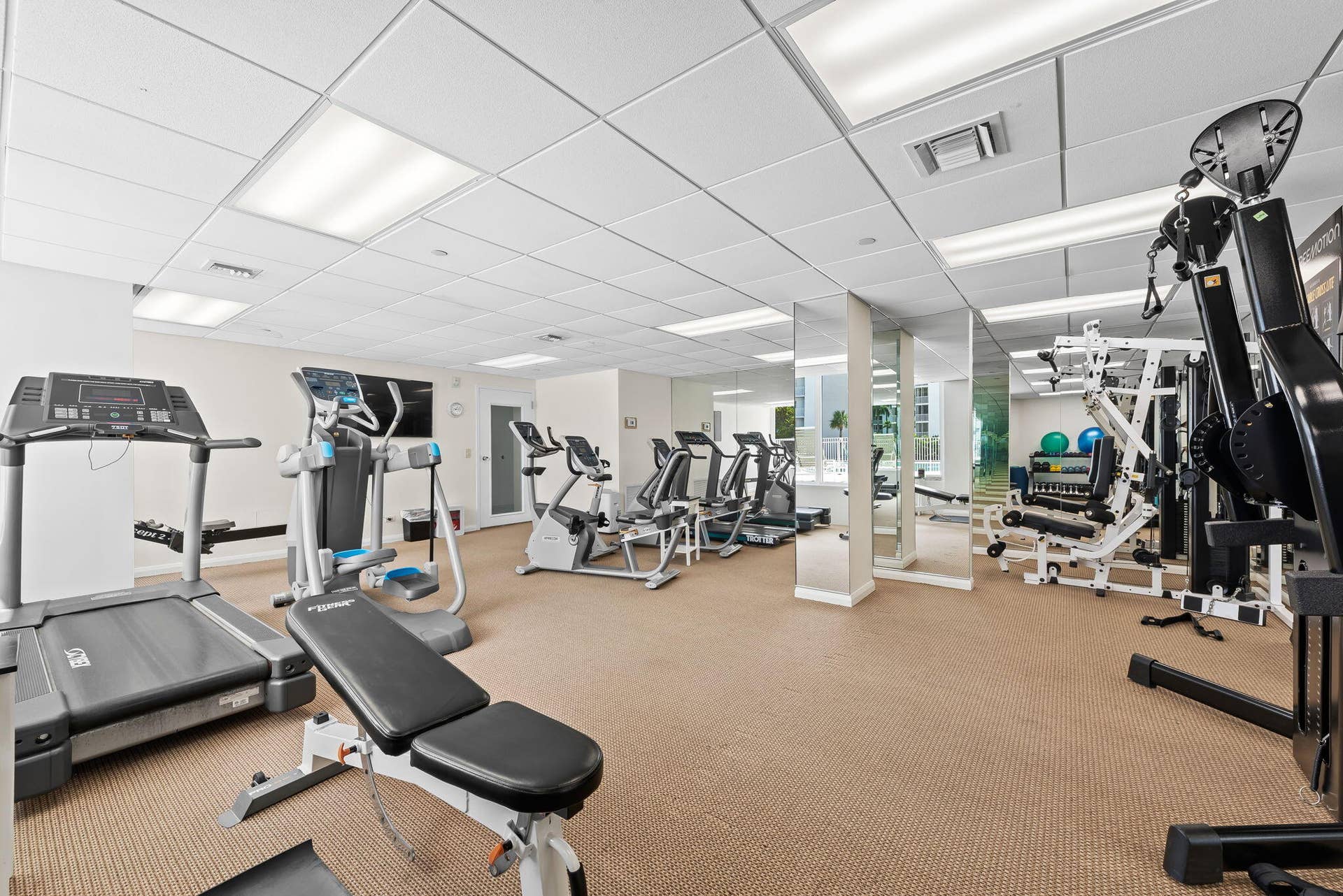 fitness center