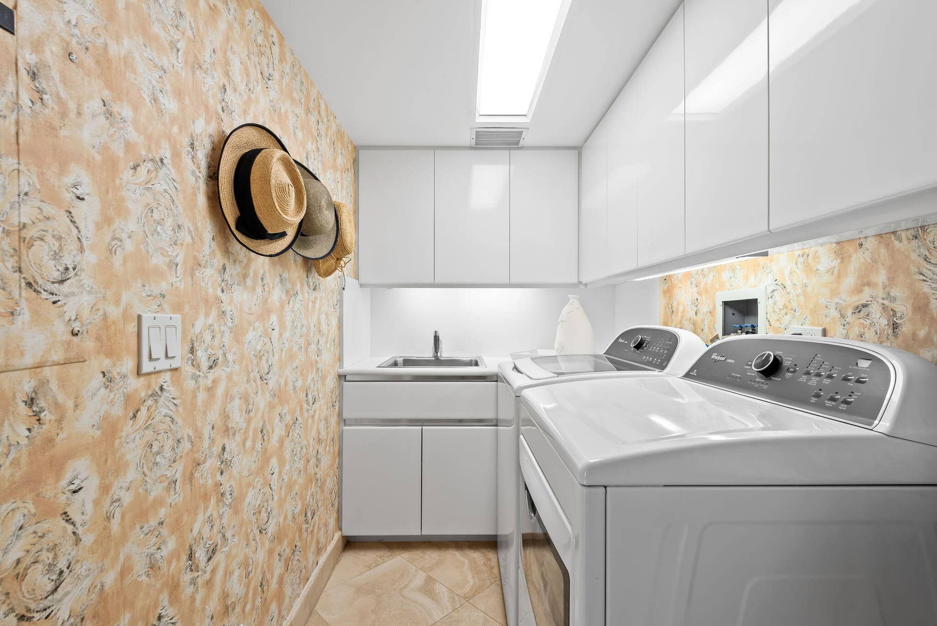 separate laundry room