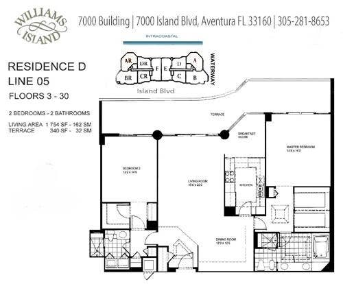 7000 Island Boulevard, #2905, Aventura, FL 33160 line-05-D-floor-plan-7000-building-willi