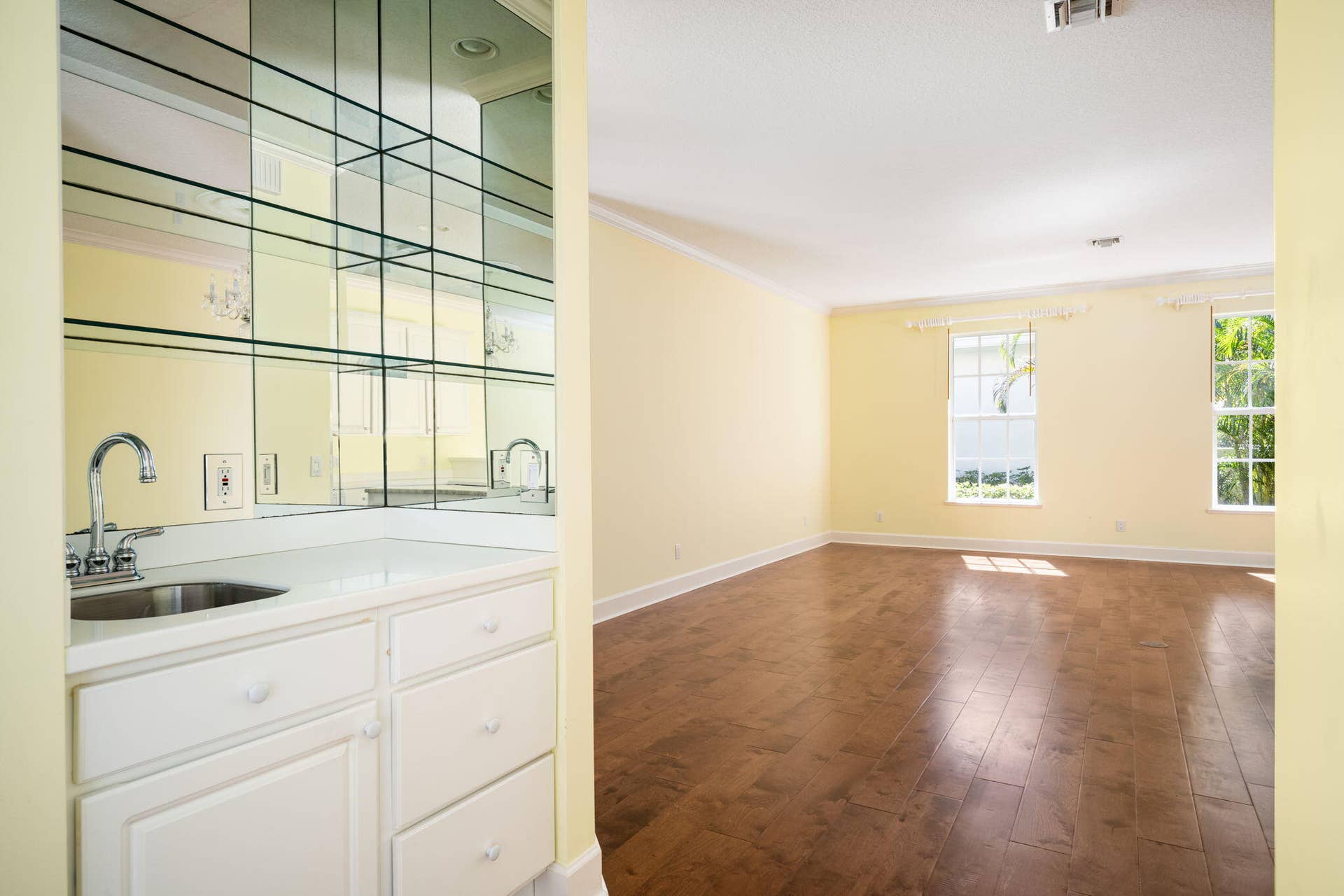 wet bar and added storage