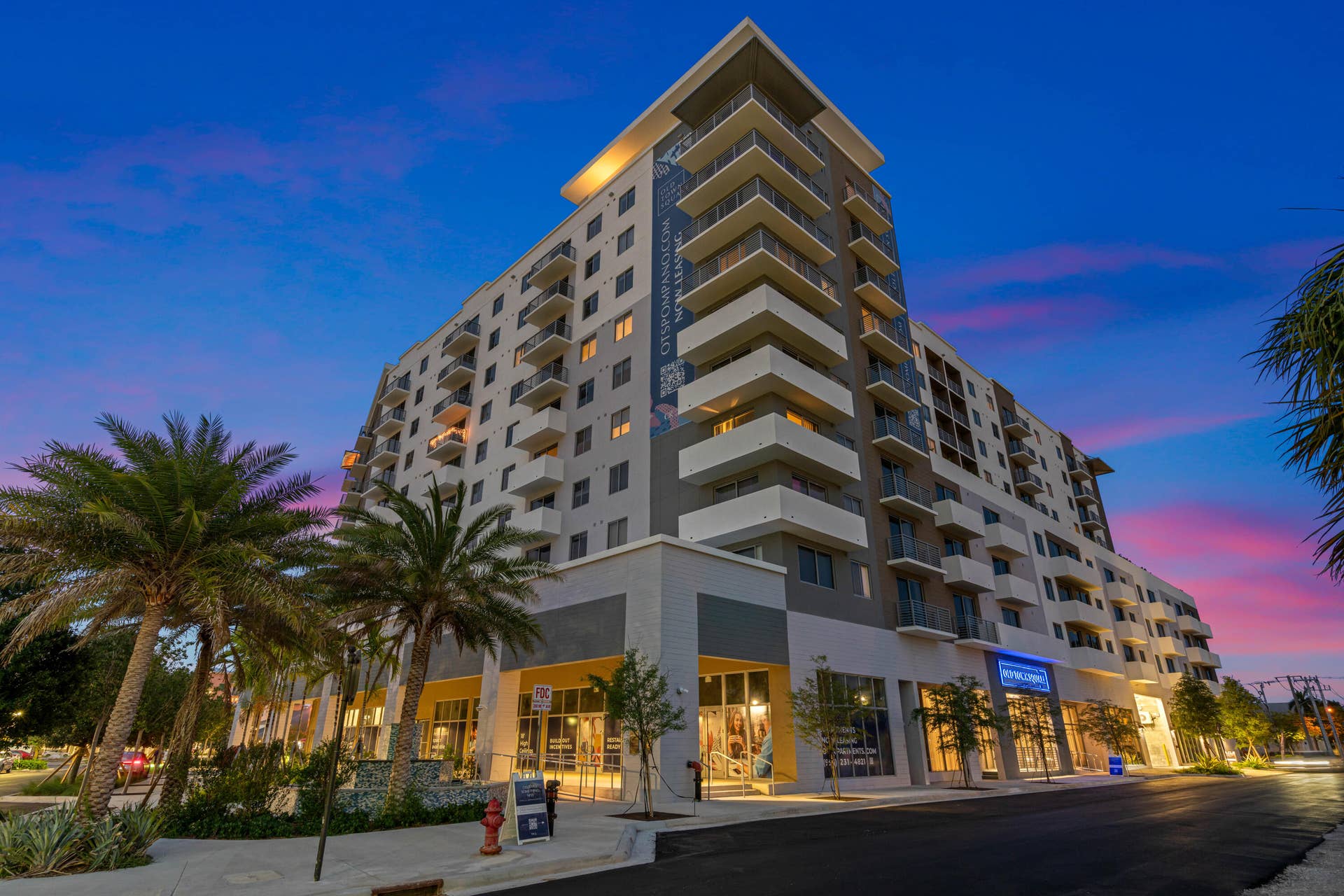 200 NE 1ST Avenue, #223, Pompano Beach, FL 33060 Old Town Square Twilight (19) (1)