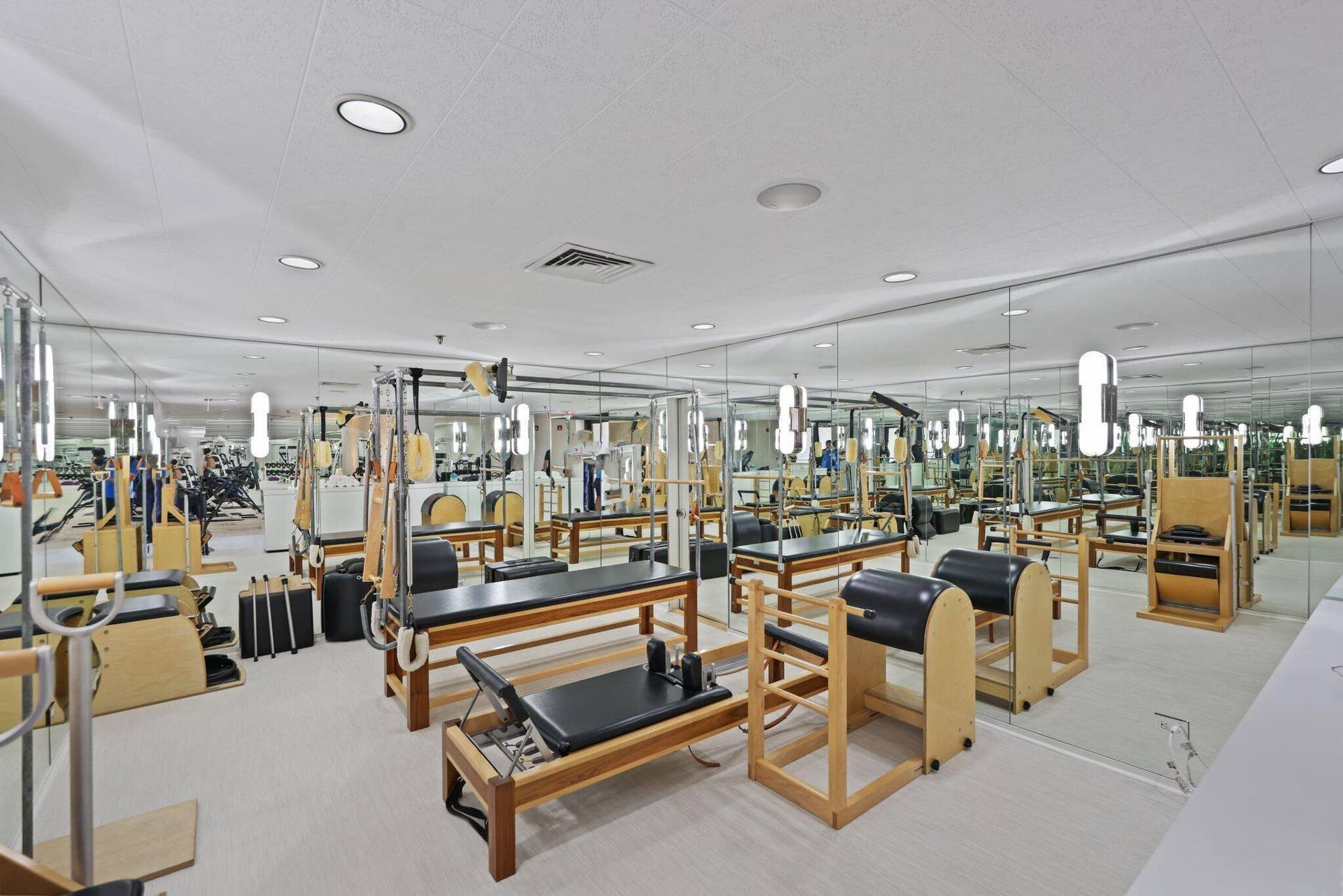 Health Club with Full Service Pilates Room