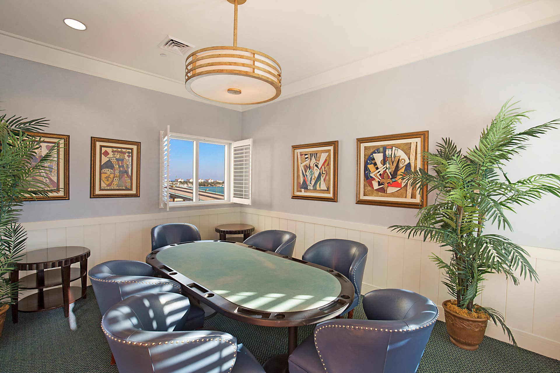 2640 LAKE SHORE Drive, #1711, Riviera Beach, FL 33404 CARD ROOM