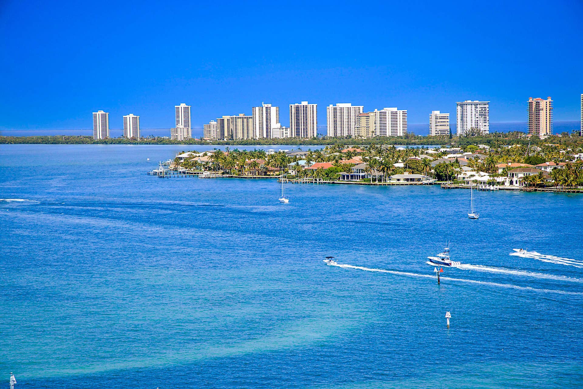 2640 LAKE SHORE Drive, #1711, Riviera Beach, FL 33404 VIEWS FROM BALCONY