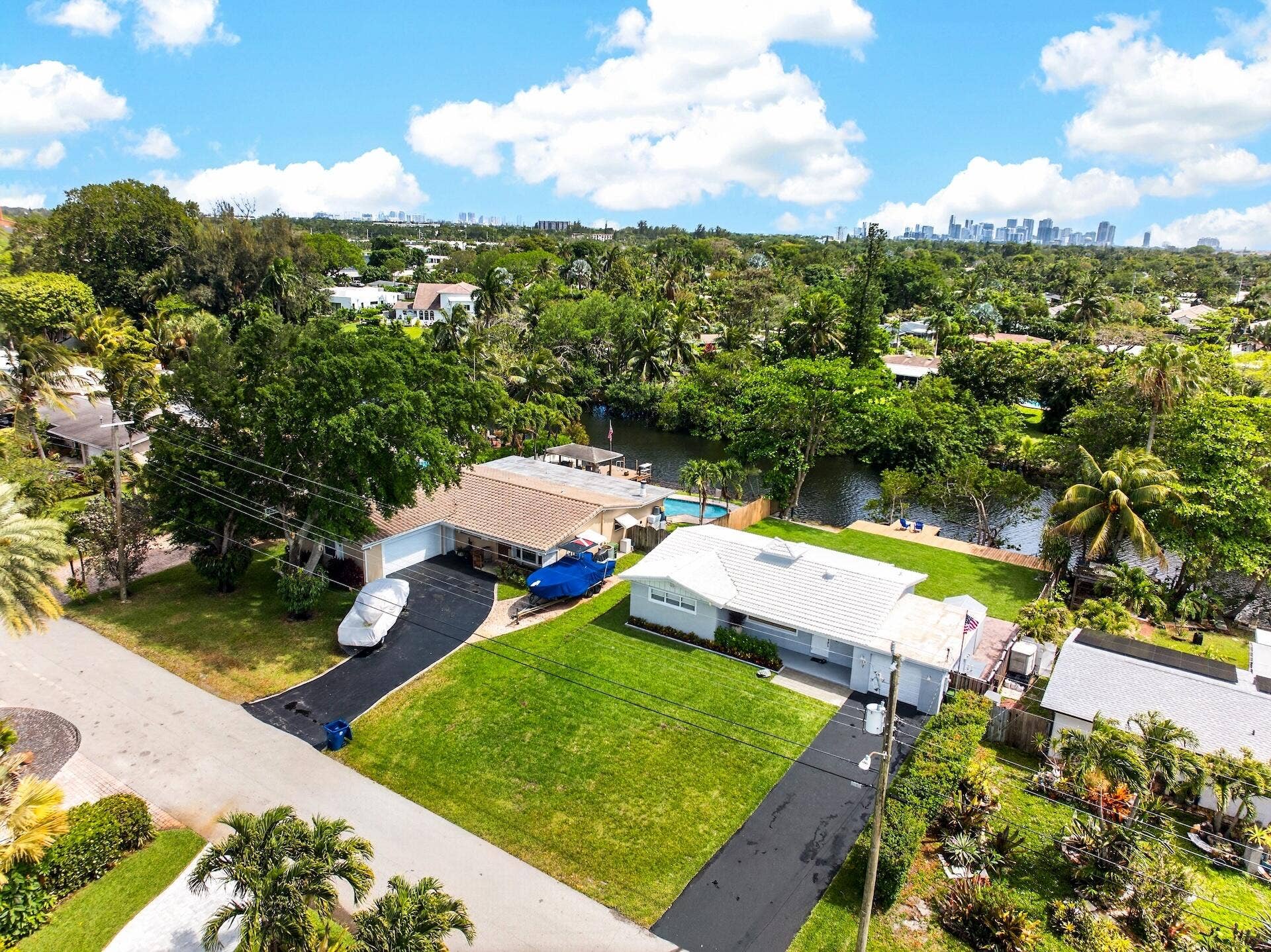 Aerial View of Property