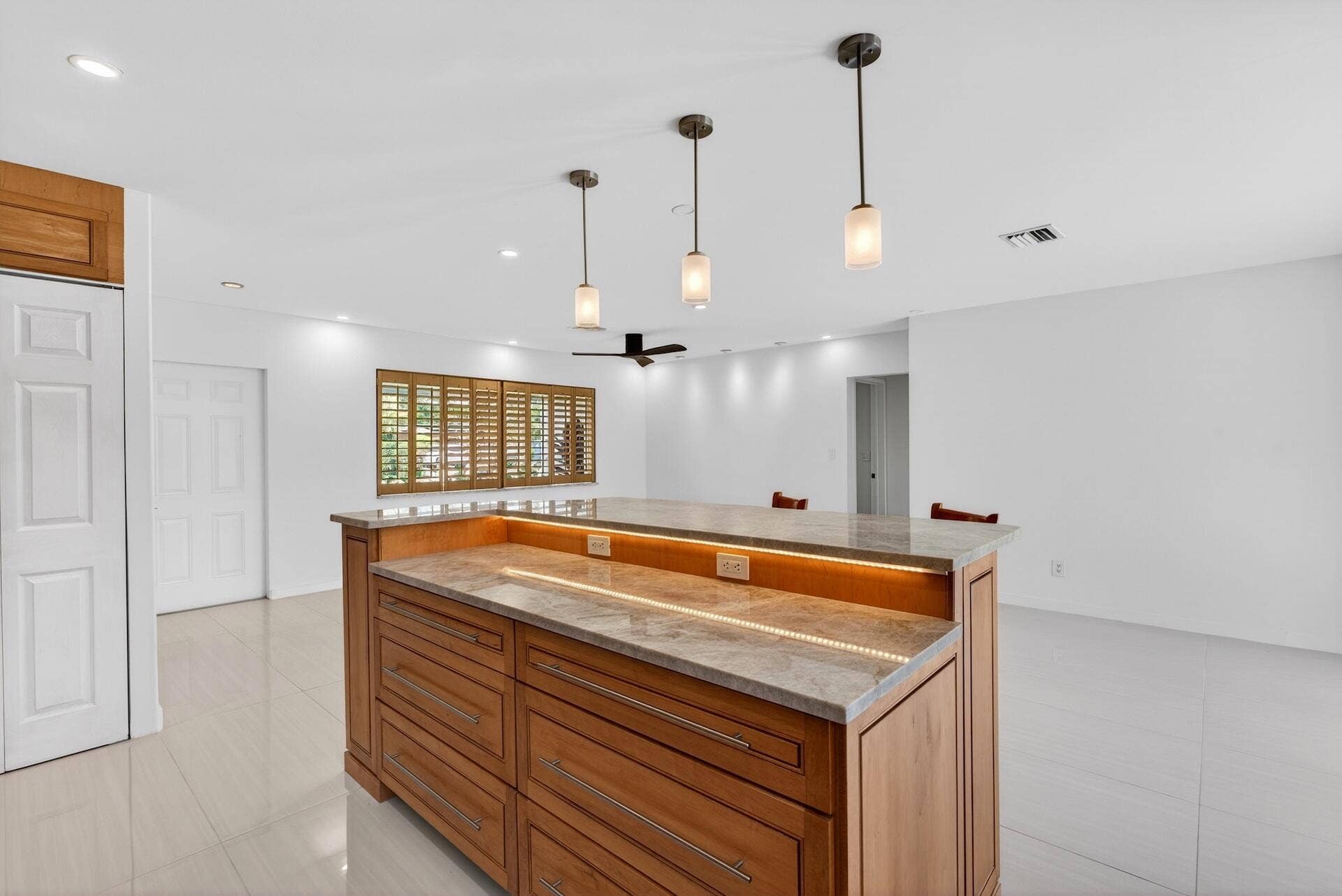 Open Concept Kitchen/Living area