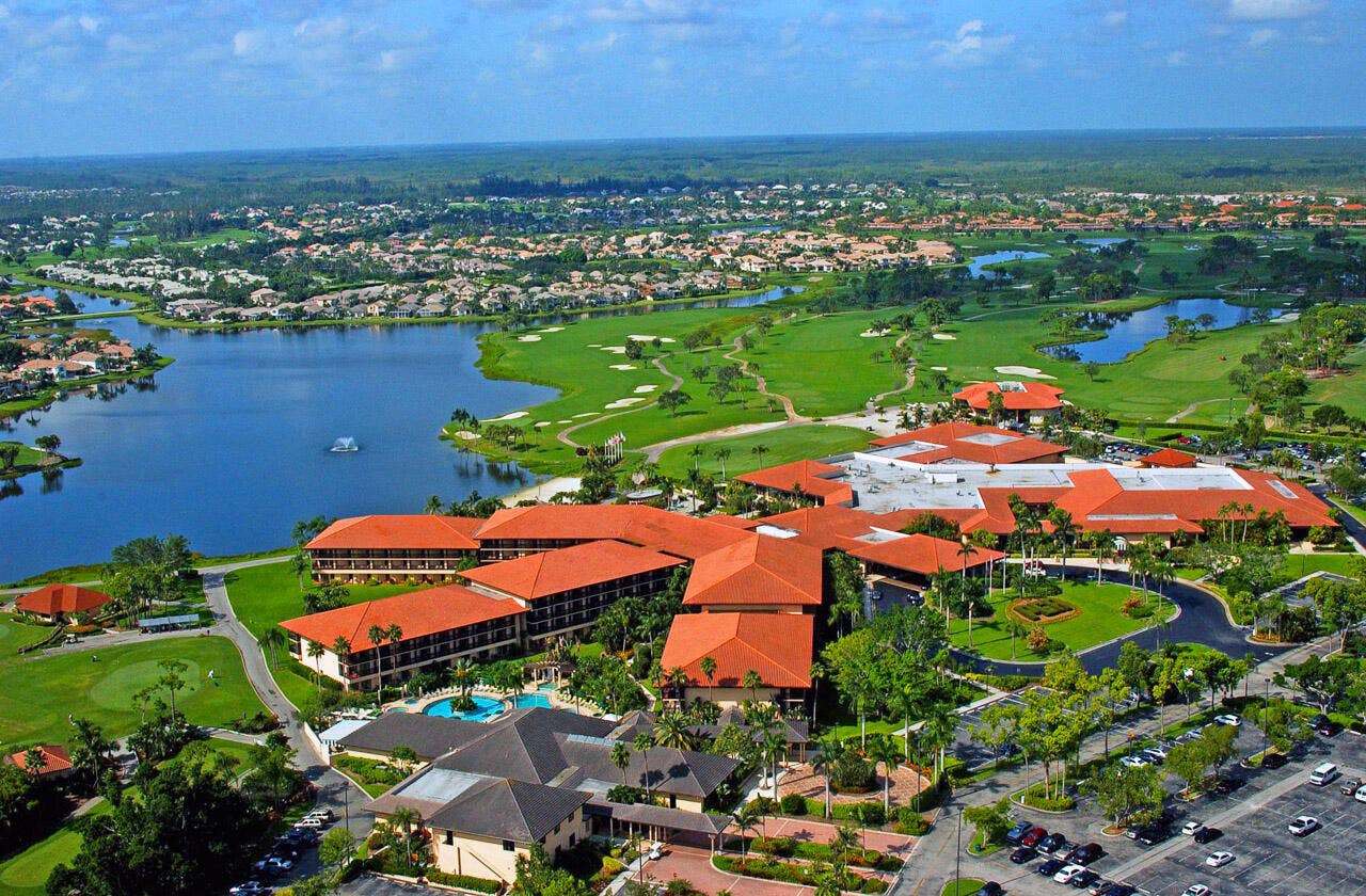 PGA Clubhouse - Aerial