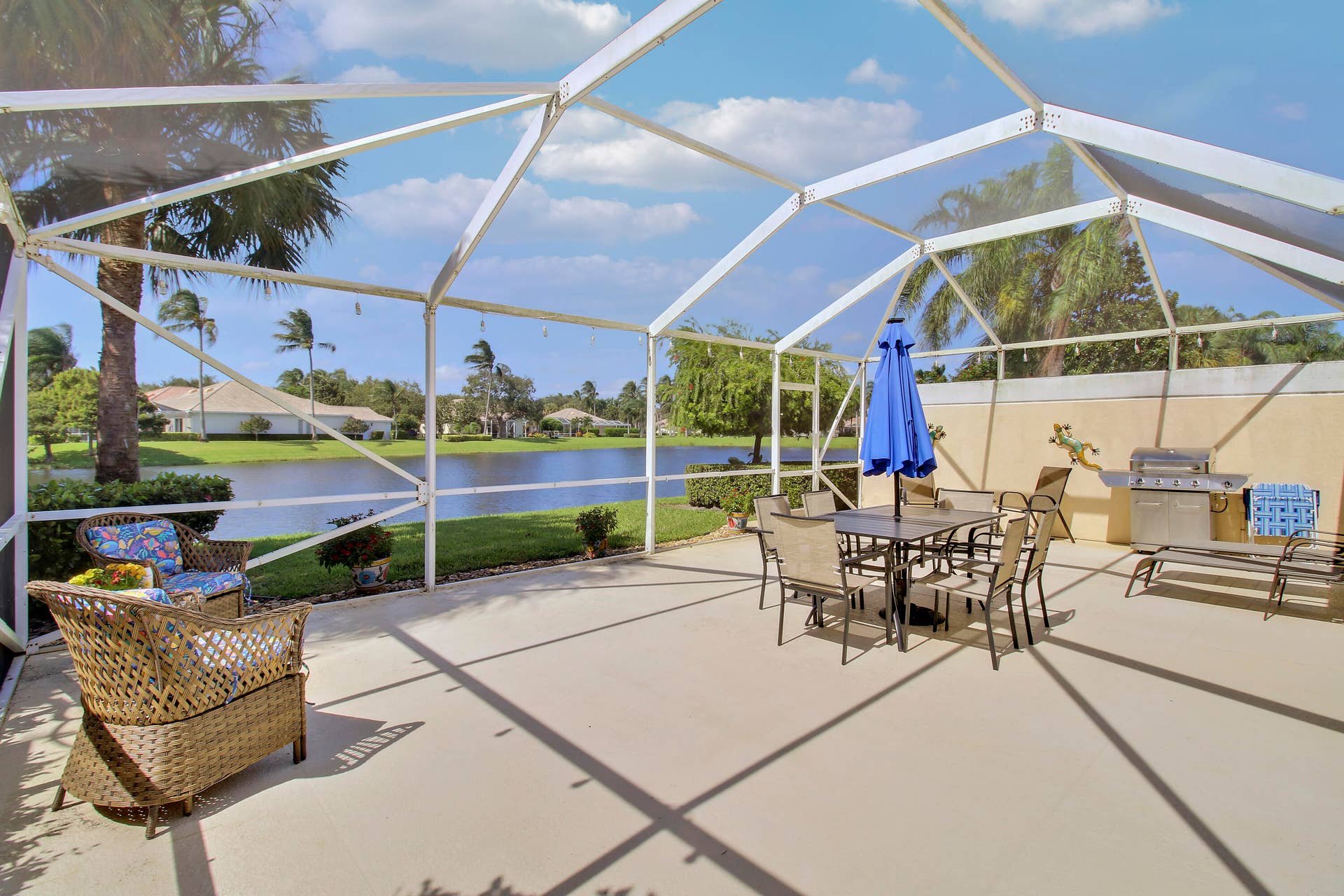 Screened Covered Patio
