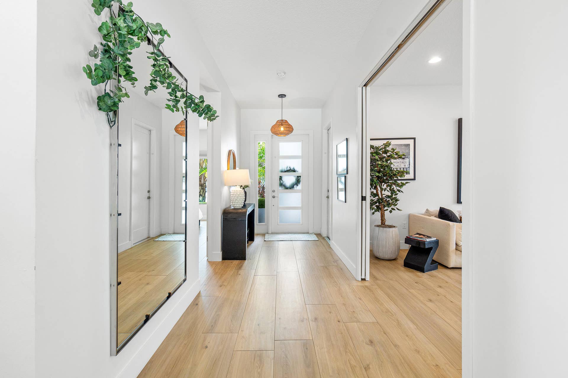 Foyer and Bonus Room View
