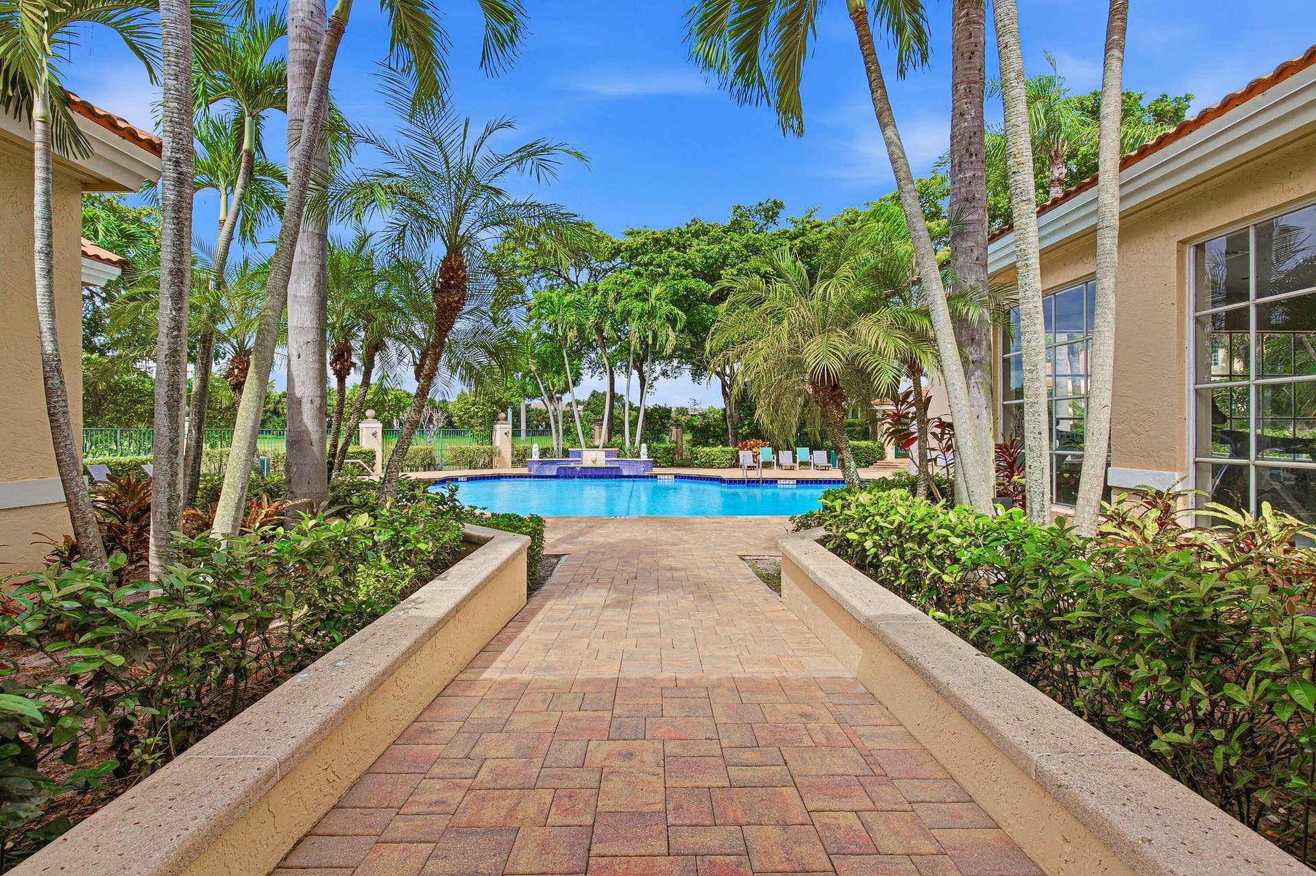 1743 Village Boulevard, #304, West Palm Beach, FL 33409 Pool Entrance