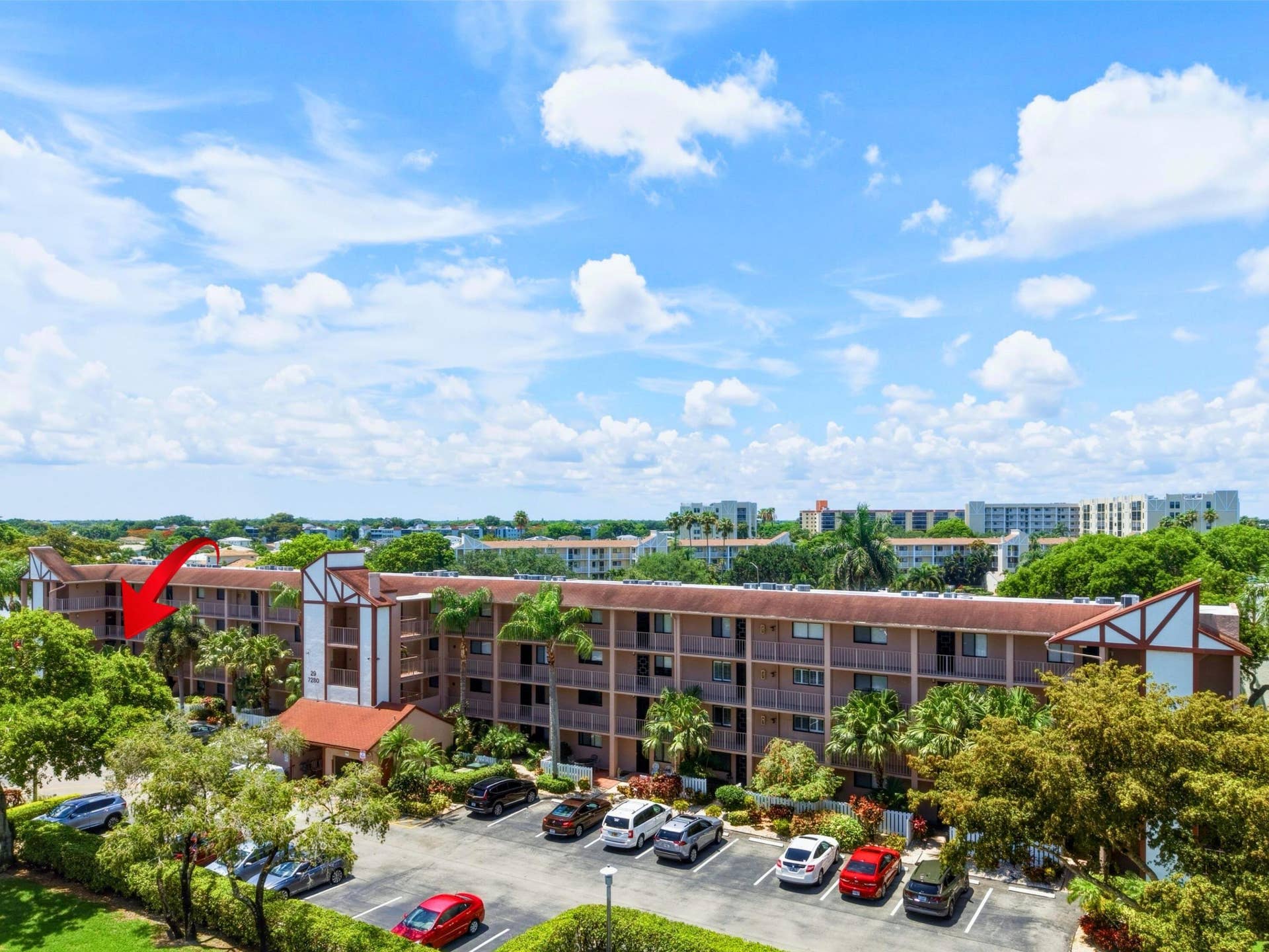 7280 Amberly Lane, #201, Delray Beach, FL 33446 Building Front Location