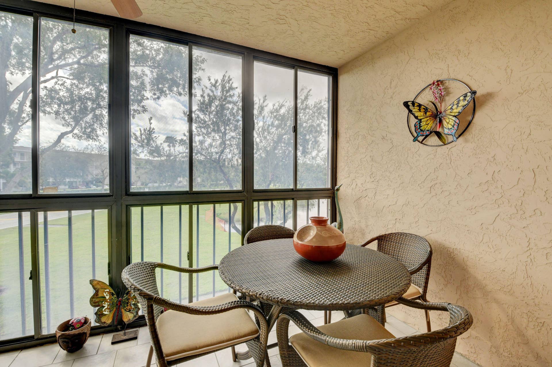 7280 Amberly Lane, #201, Delray Beach, FL 33446 Lanai view