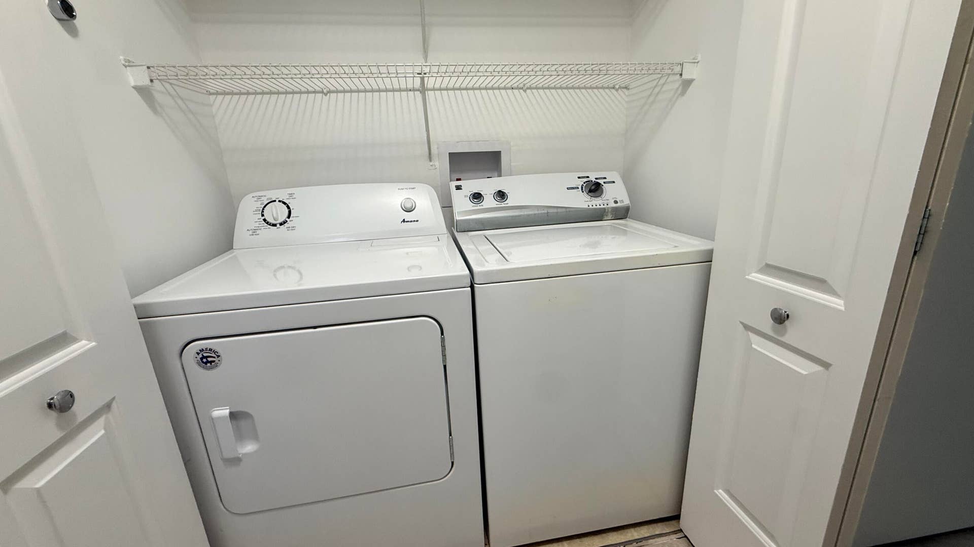 laundry closet