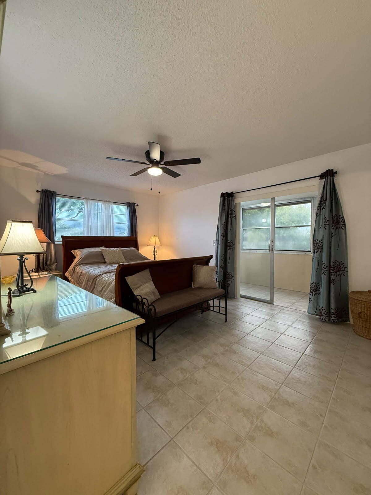 Natural Light in Main Bedroom