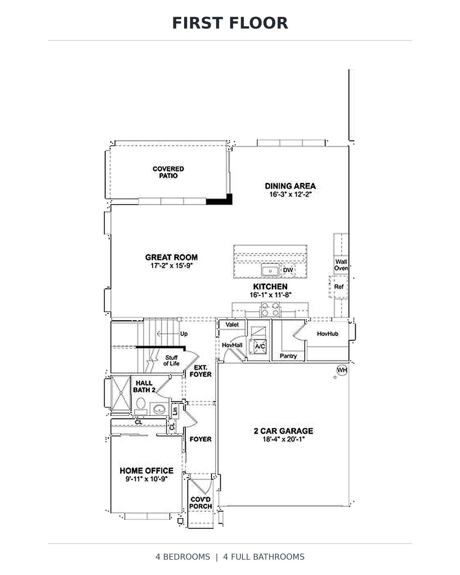 138 Parkside Way, Royal Palm Beach, FL 33414 Floor_Plan_1_MLS