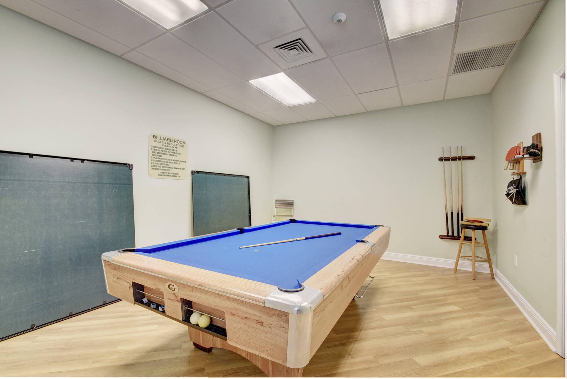 22 COLONIAL CLUB Drive, #103, Boynton Beach, FL 33435 Biliard room