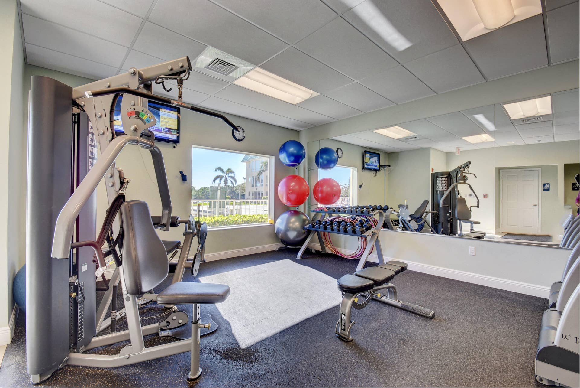 22 COLONIAL CLUB Drive, #103, Boynton Beach, FL 33435 Gym