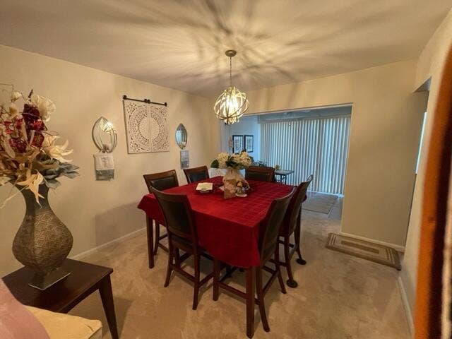 22 COLONIAL CLUB Drive, #103, Boynton Beach, FL 33435 Dining table