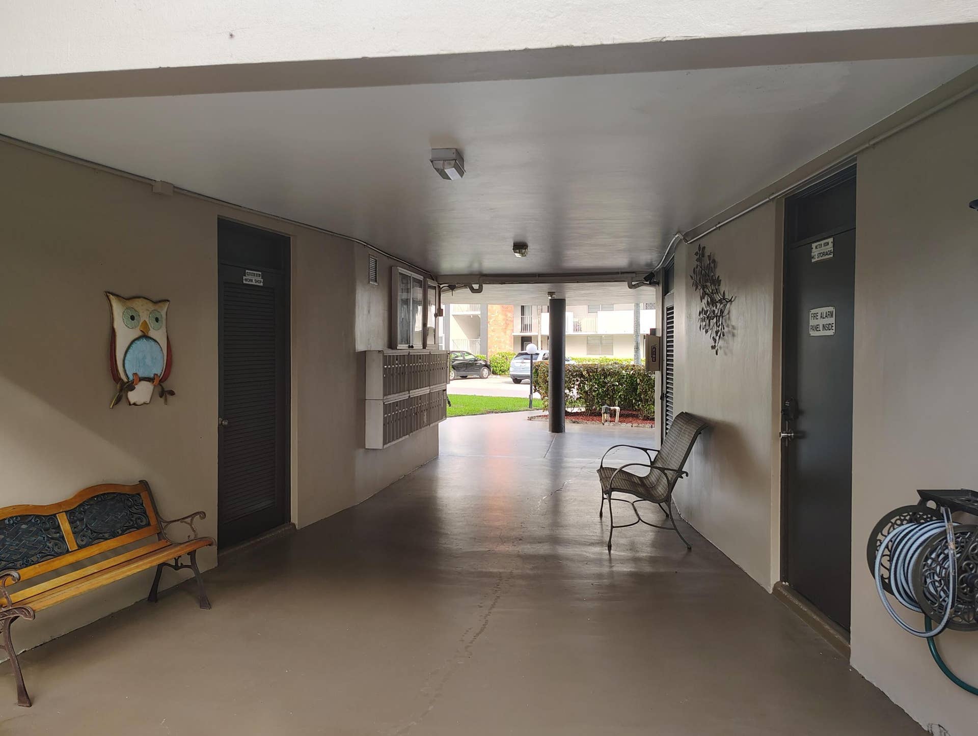 Entrance to building