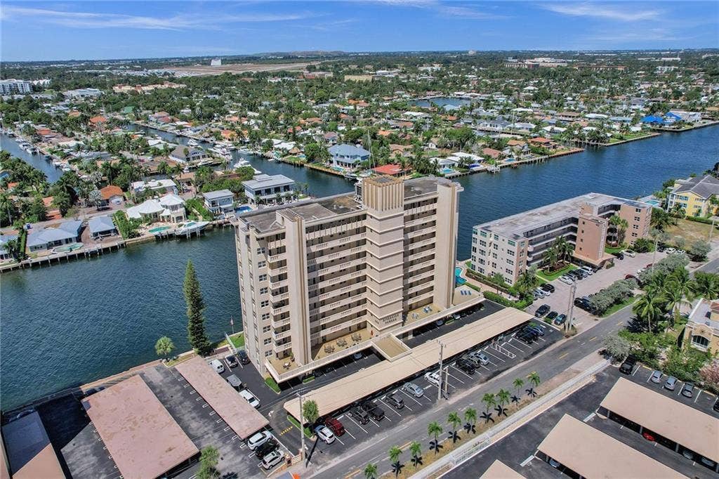 303 N Riverside Drive, #PH4, Pompano Beach, FL 33062 Building View East