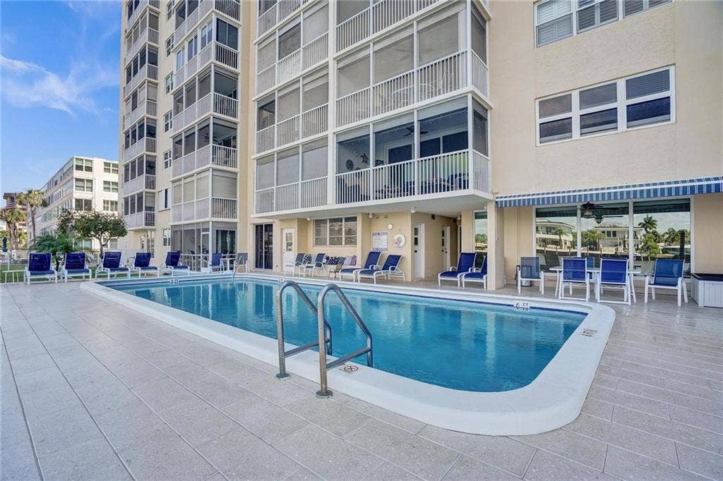 303 N Riverside Drive, #PH4, Pompano Beach, FL 33062 Pool View 2