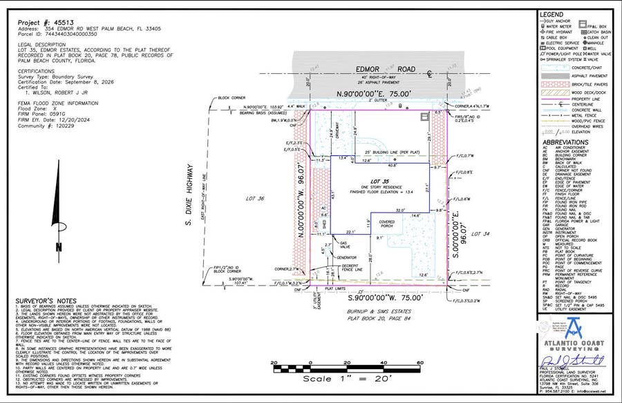 Property photo for 354 EDMOR Road, West Palm Beach, FL