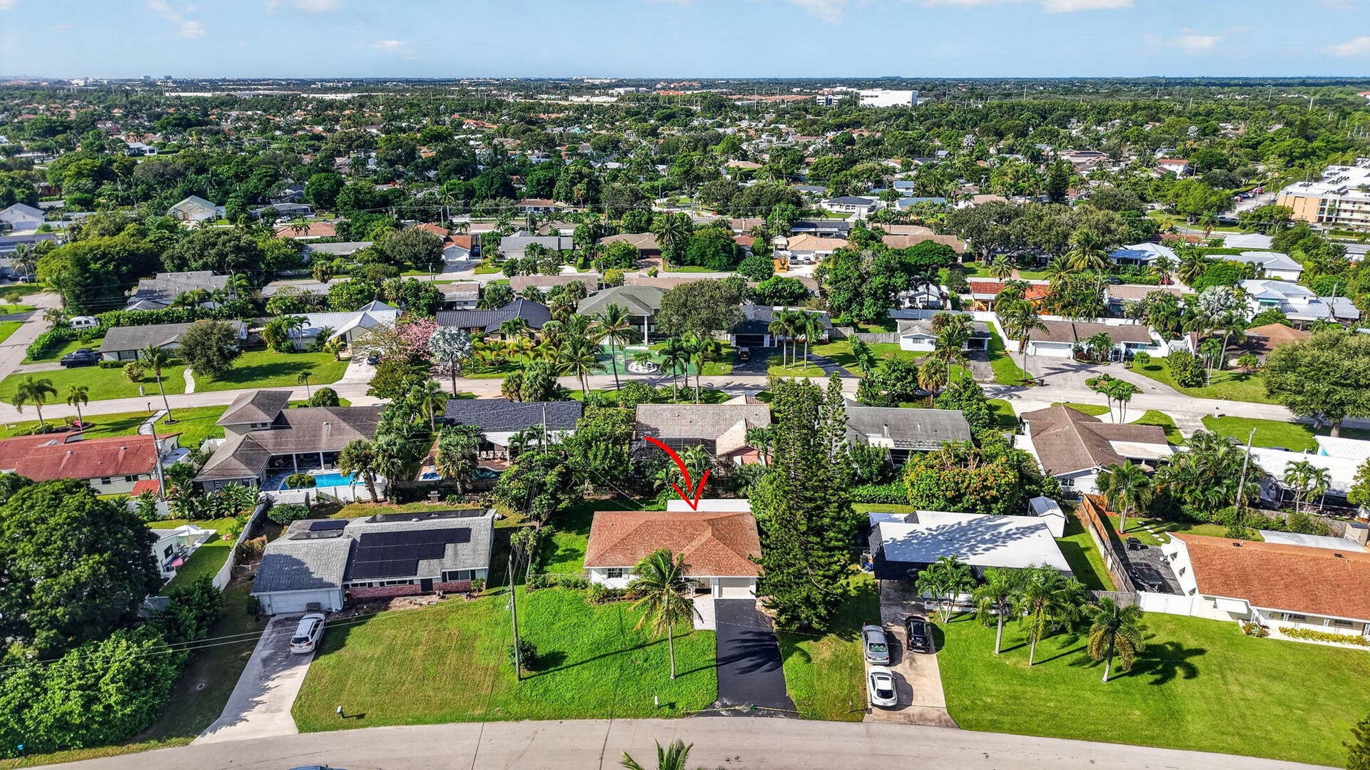 632 Jaeger Drive, Delray Beach, FL 33444 Aerial View