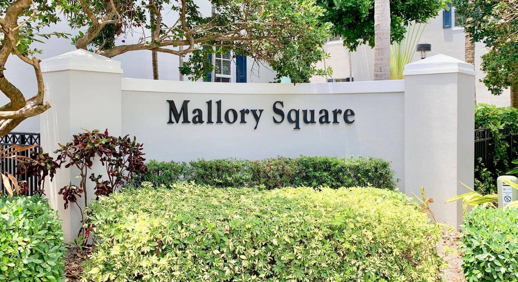 507 N Mallory Circle, Delray Beach, Delray Beach, FL 33483 Mallory Square Entrance