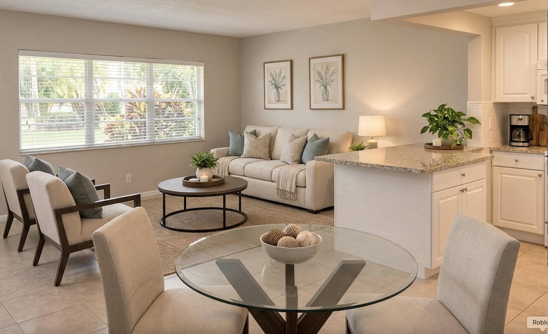 128 Norwich F, #F, West Palm Beach, FL 33417 livingroom