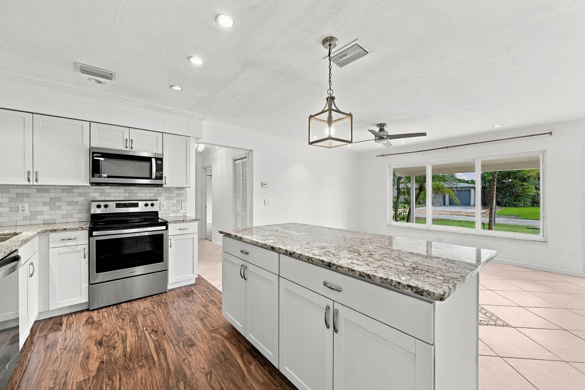 617 NW 28TH Court, Wilton Manors, Wilton Manors, FL 33311 Kitchen with Island
