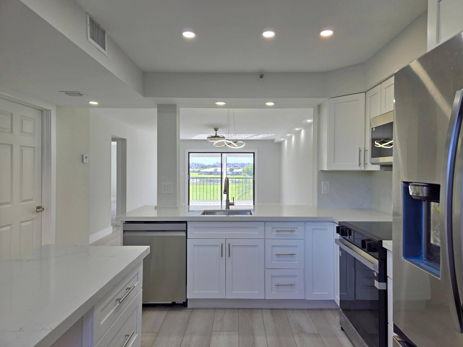 14426 Amberly Lane, #Apt 203, Delray Beach, FL 33446 View from Kitchen