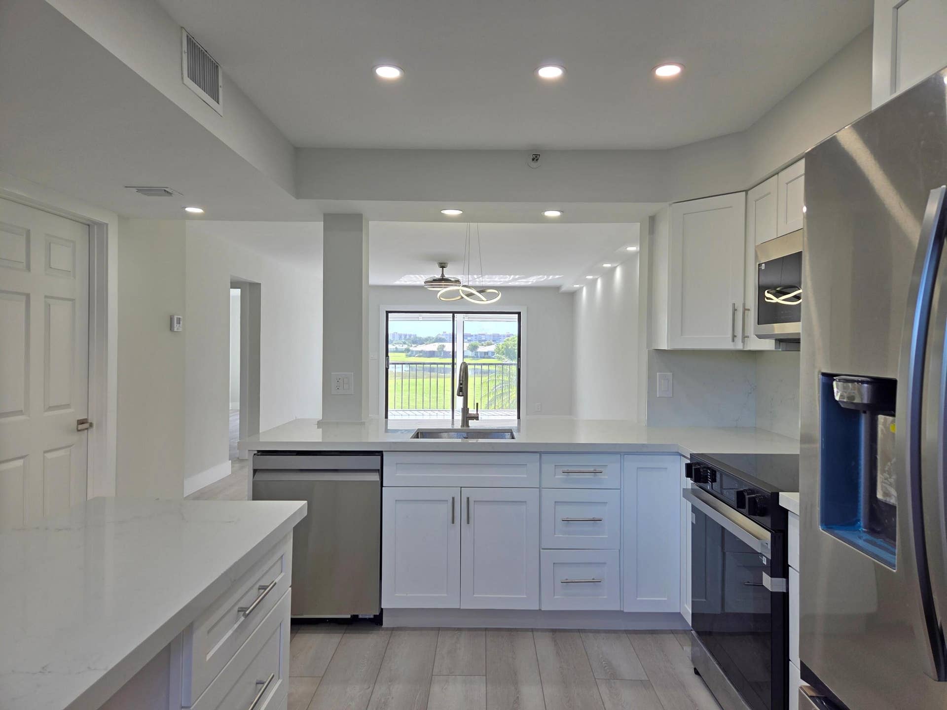 14426 Amberly Lane, #Apt 203, Delray Beach, FL 33446 Looking from Kitchen