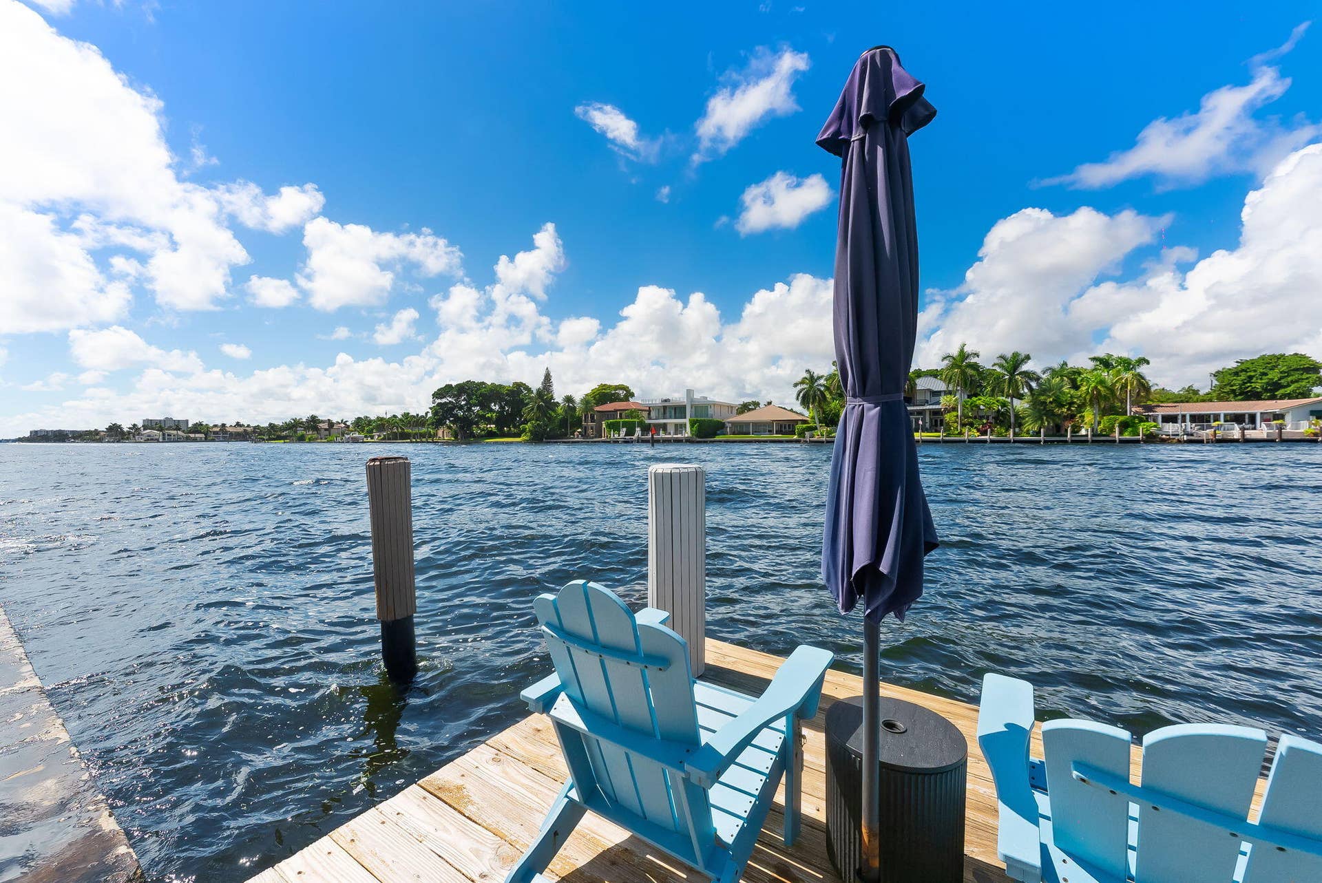 The perfect spot to watch the holiday boat parade!