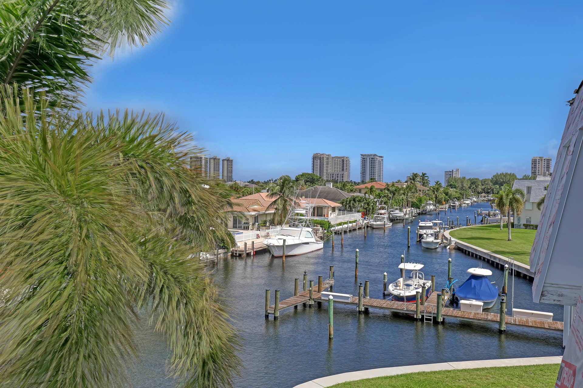 1030 SUGAR SANDS Boulevard, #372, Singer Island, FL 33404 balcony view to your boat slip
