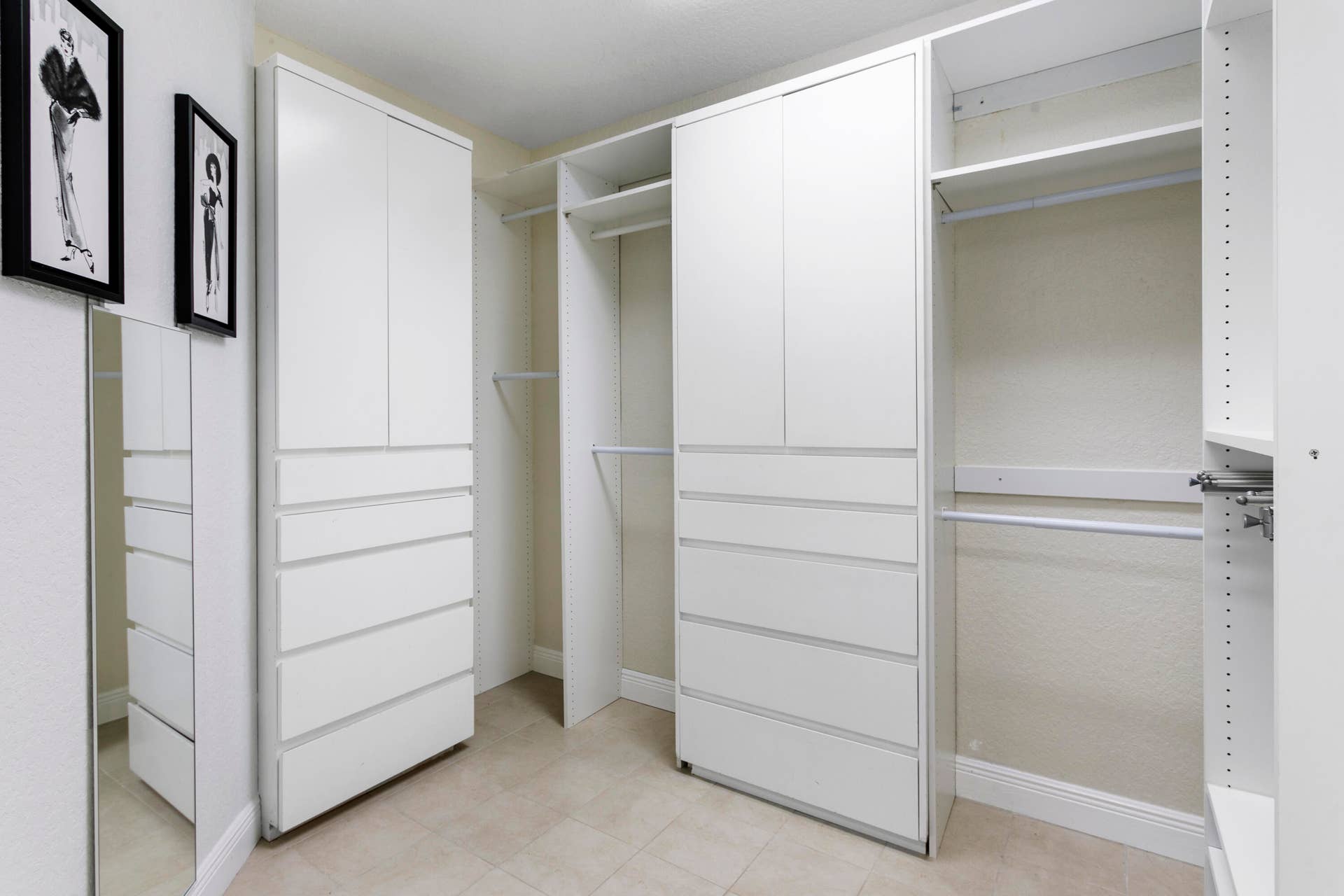 Master Walk-in Closet