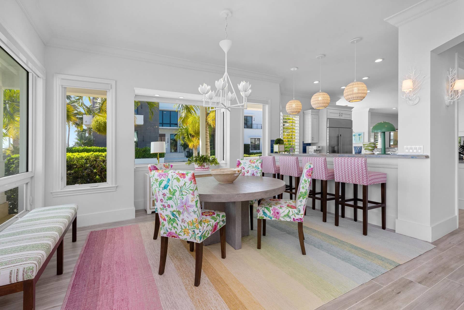 6917 S Flagler Drive, West Palm Beach, FL 33405 Dining Area