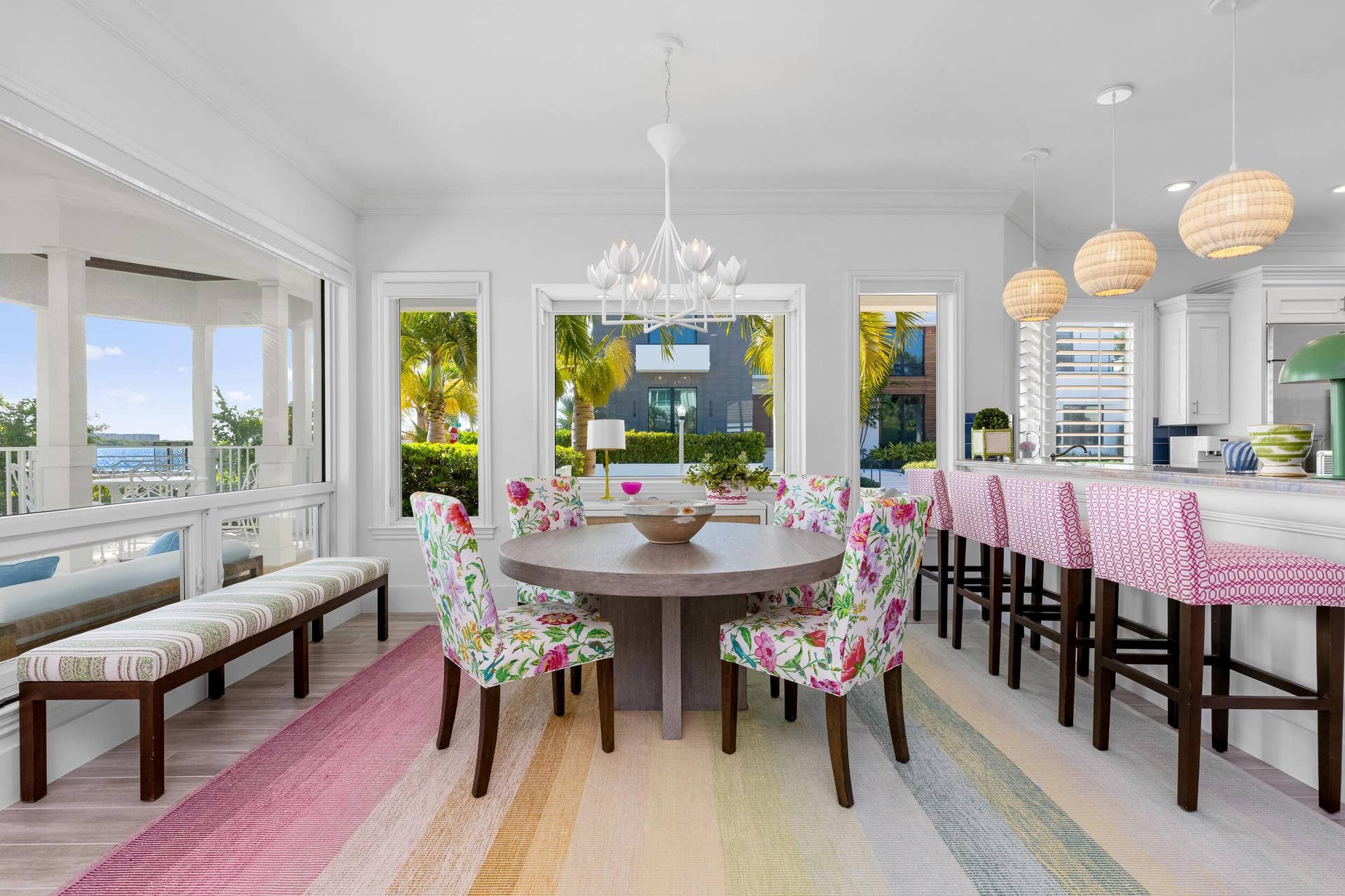 6917 S Flagler Drive, West Palm Beach, FL 33405 Dining Area
