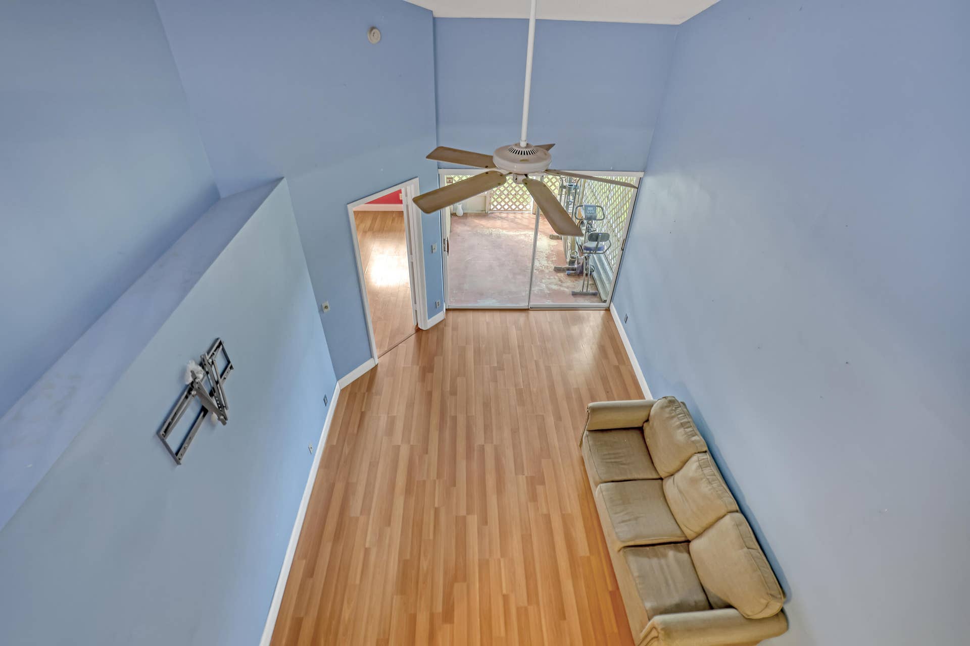 View from second floor