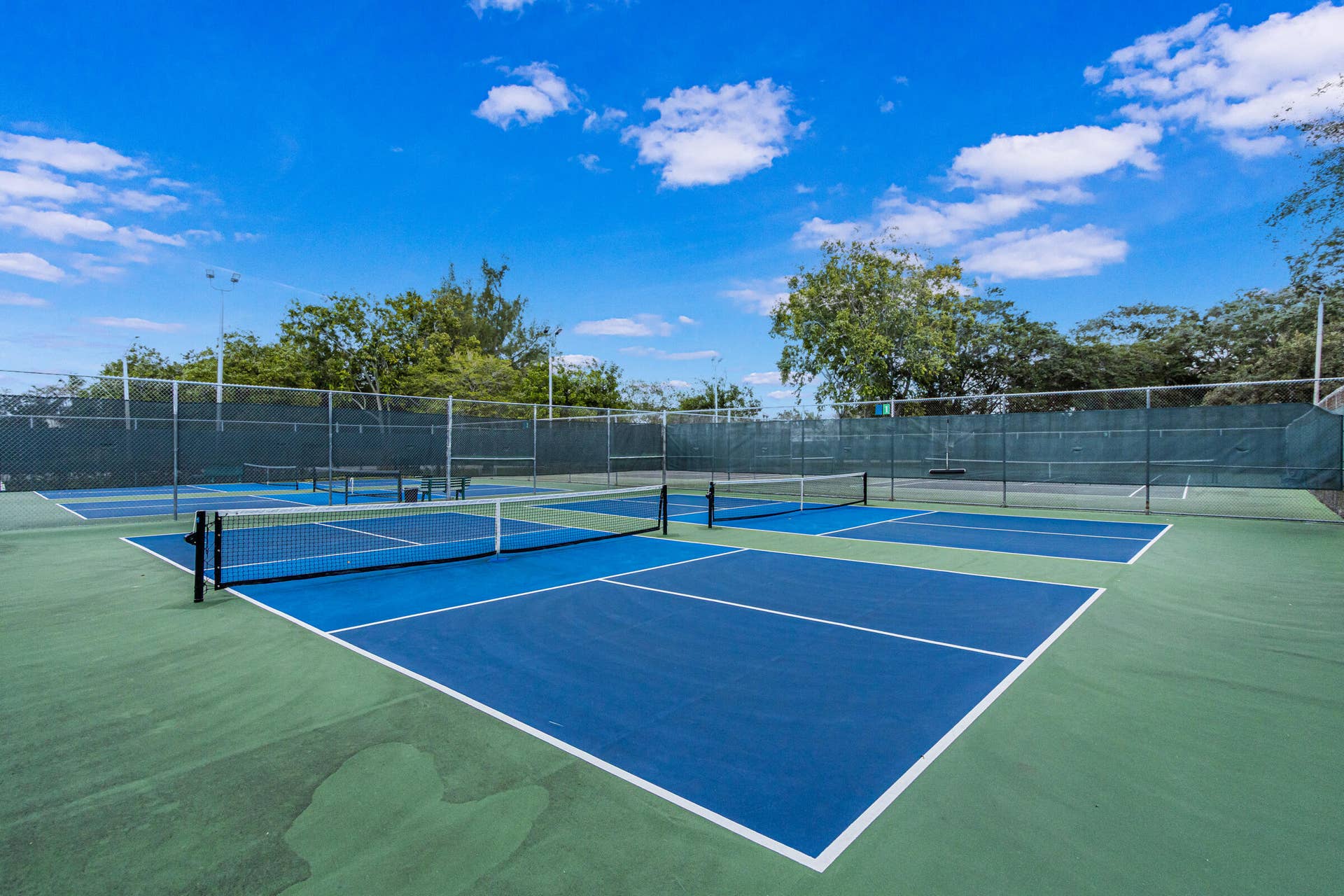 Pickleball courts